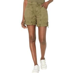 Sanctuary Cali Rolled Cuff Burnt Olive Boho Shorts Size 26